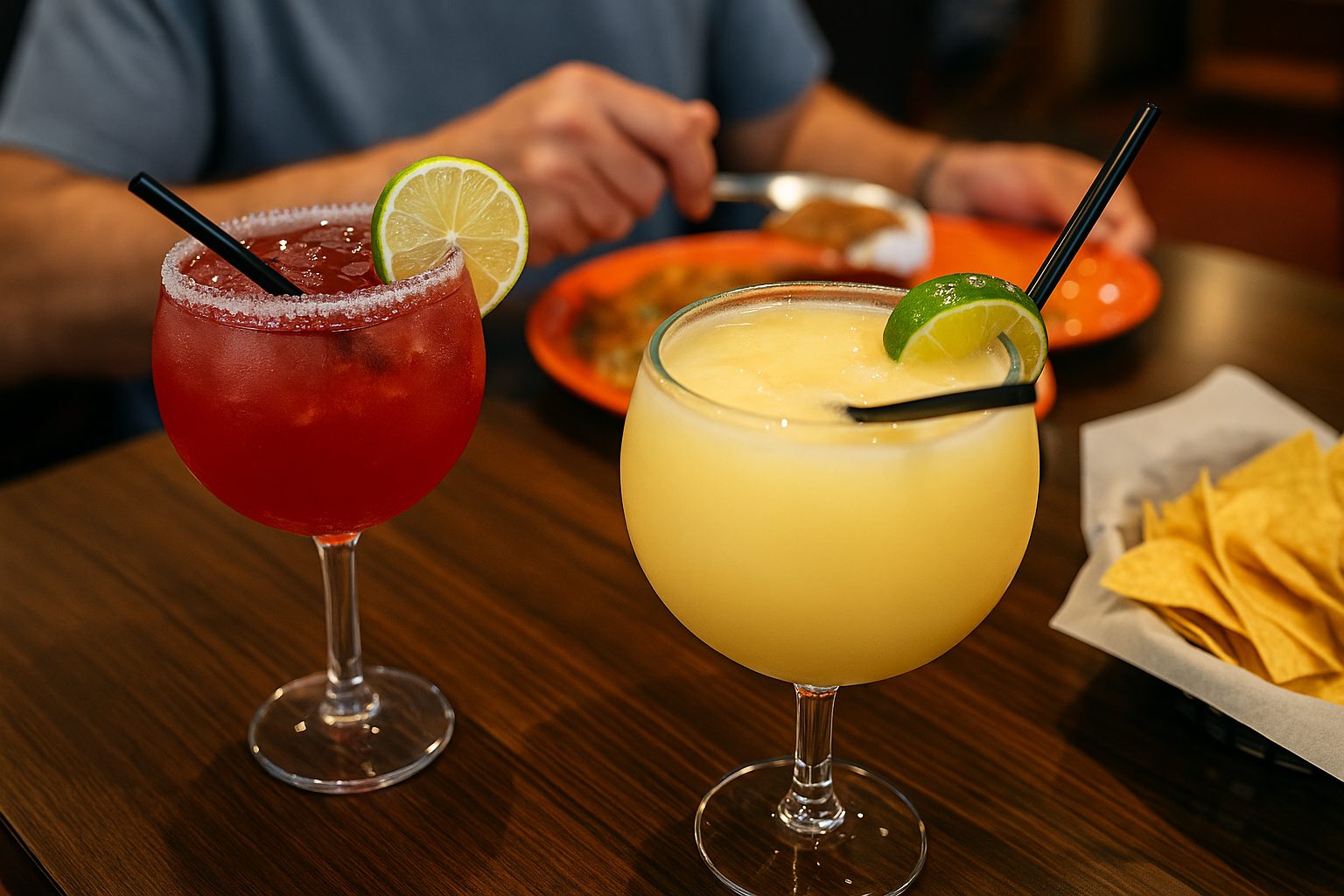 specialty margaritas at The South Mexican restaurant in Englewood   CO